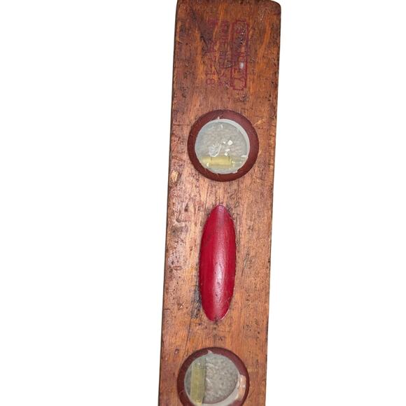 Vintage/Antique Stanley Wooden Made in USA 18" Level - Picture 10 of 14